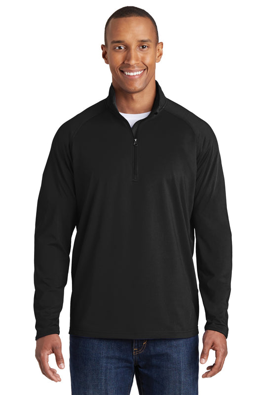 Sport-Tek- Sport-Tek® Sport-Wick® Stretch 1/4-Zip Pullover. ST850-Medtech- 1