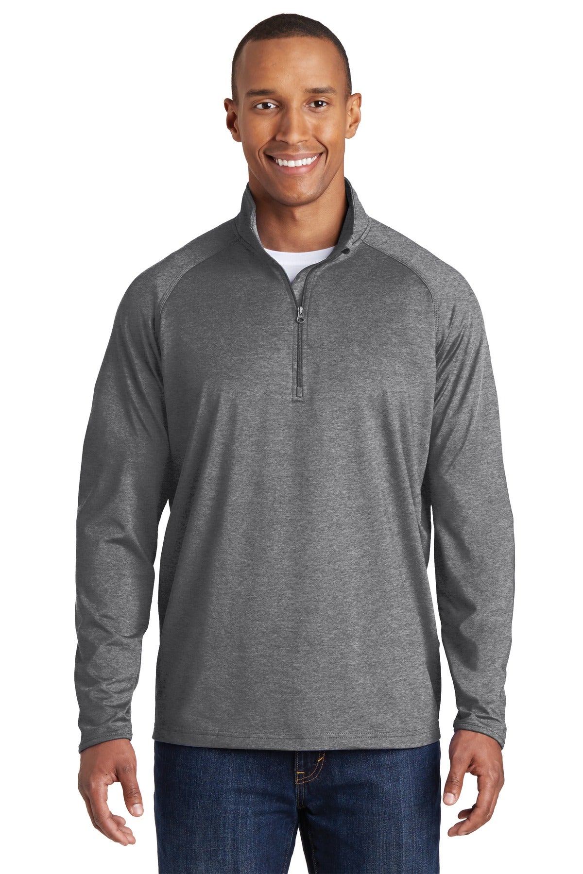 Sport-Tek- Sport-Tek® Sport-Wick® Stretch 1/4-Zip Pullover. ST850-Medtech- 3