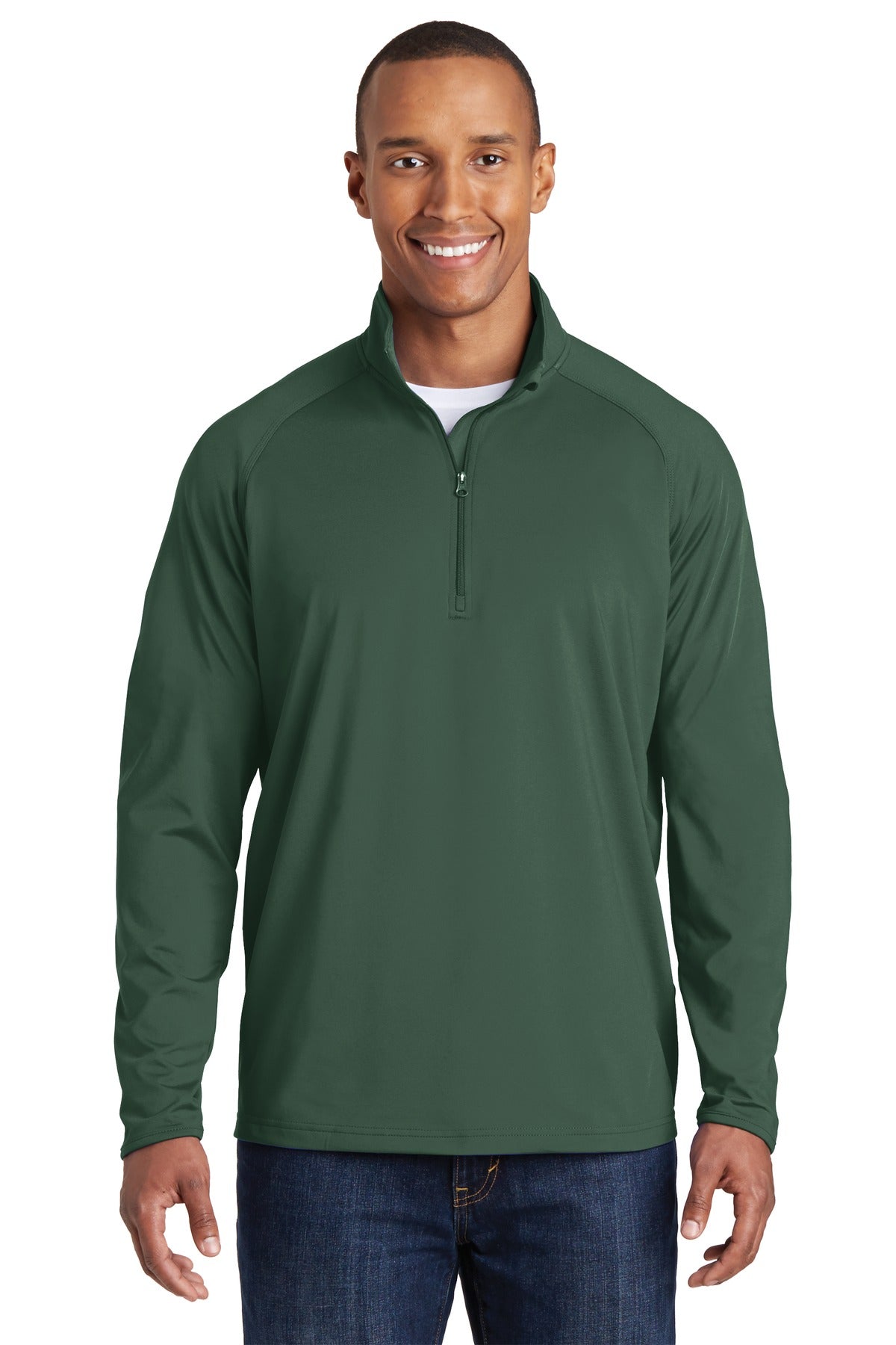 Sport-Tek- Sport-Tek® Sport-Wick® Stretch 1/4-Zip Pullover. ST850-Medtech- 5
