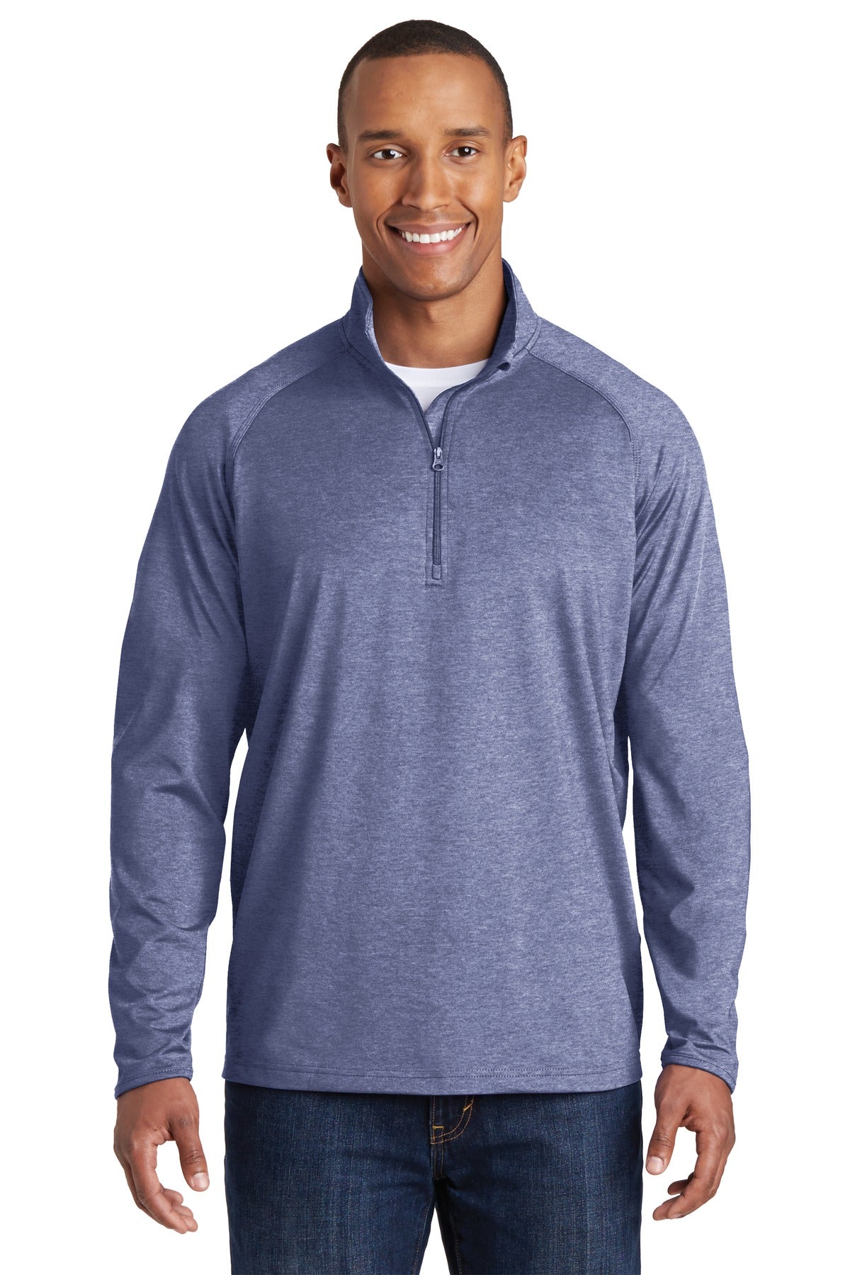 Sport-Tek- Sport-Tek® Sport-Wick® Stretch 1/4-Zip Pullover. ST850-Medtech- 8
