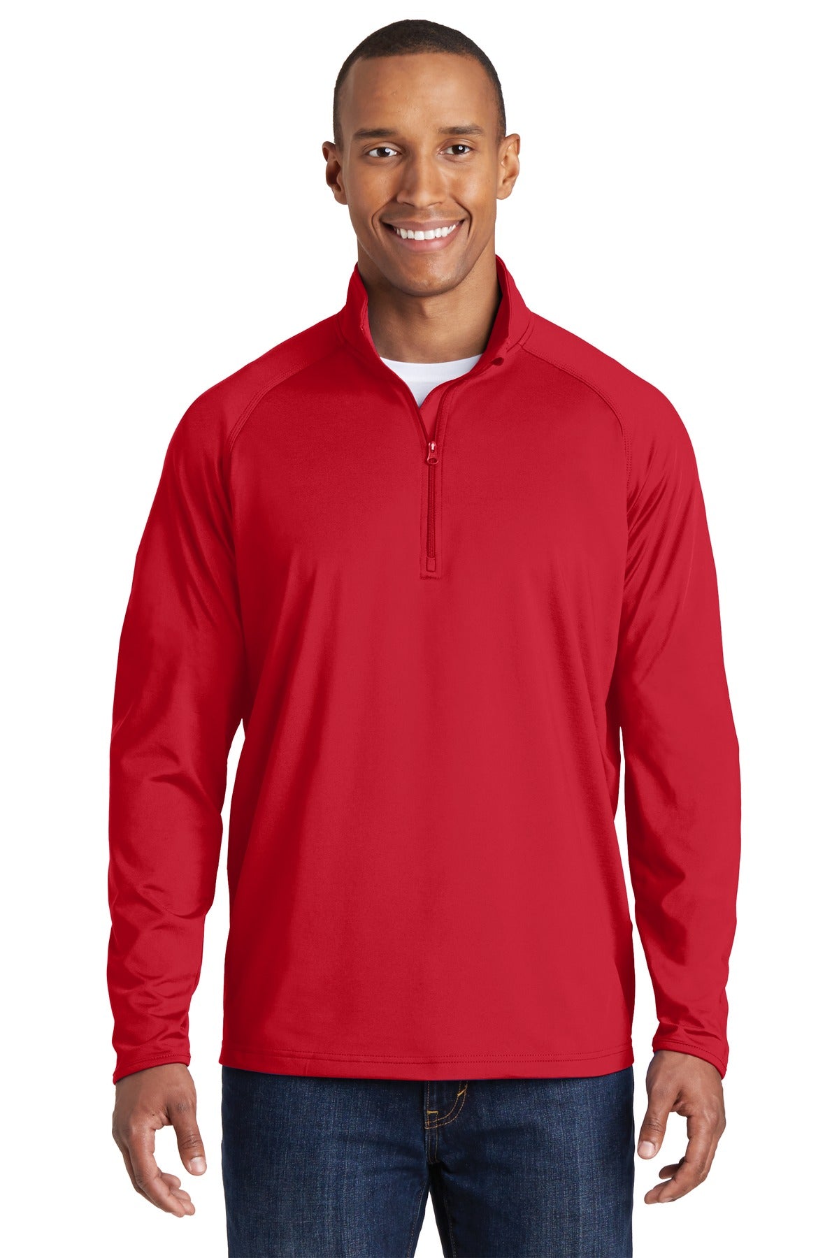 Sport-Tek- Sport-Tek® Sport-Wick® Stretch 1/4-Zip Pullover. ST850-Medtech- 9