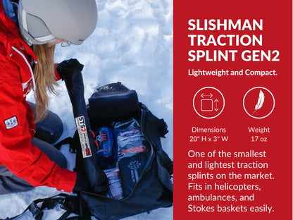 Rescue Essentials- Slishman Traction Splint STS - Gen 2-Medtech- 8