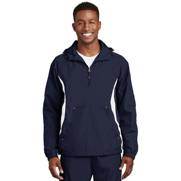 Sport-Tek-Sport-Tek® Colorblock Raglan Anorak. JST63-MedTech-2