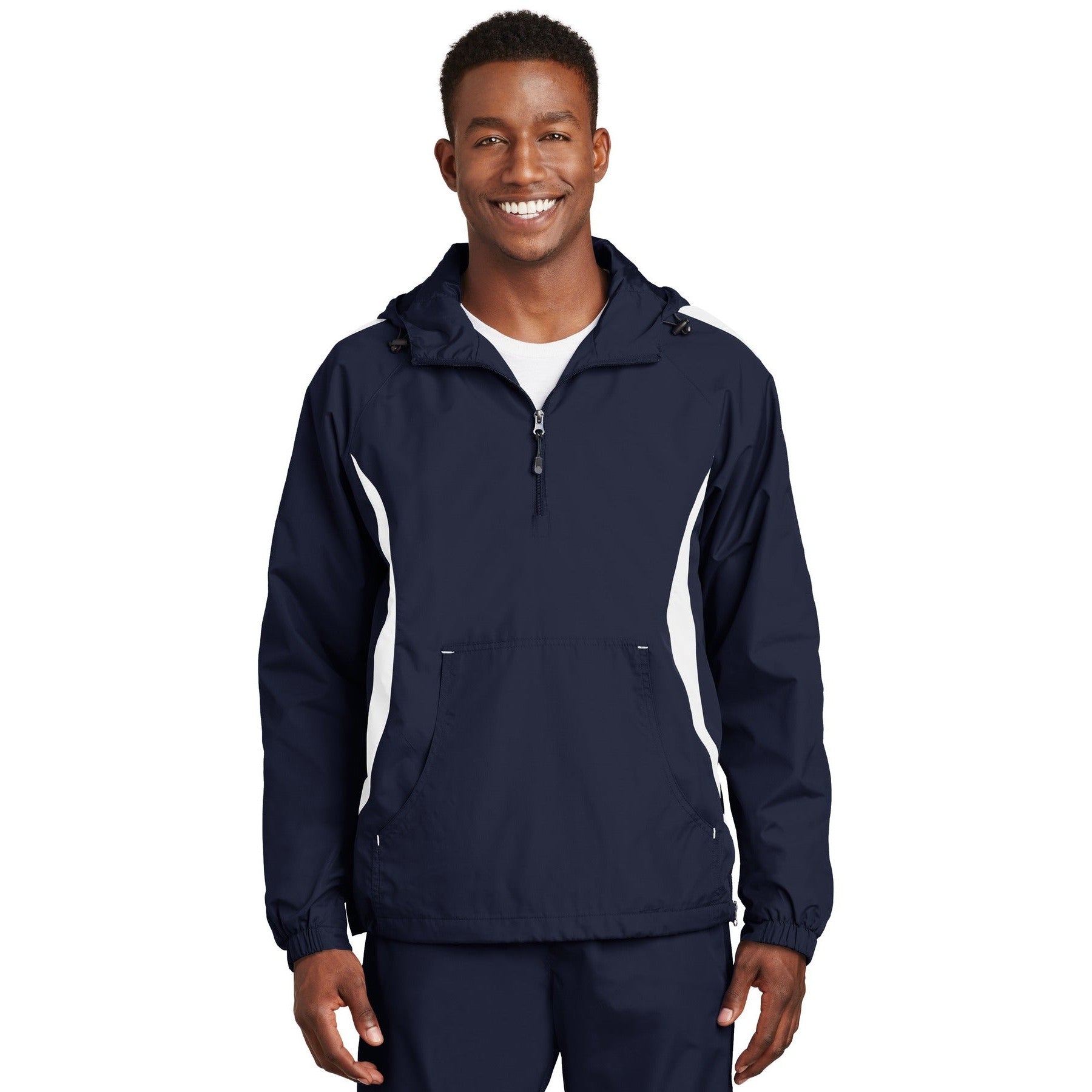 Sport-Tek-Sport-Tek® Colorblock Raglan Anorak. JST63-MedTech-2