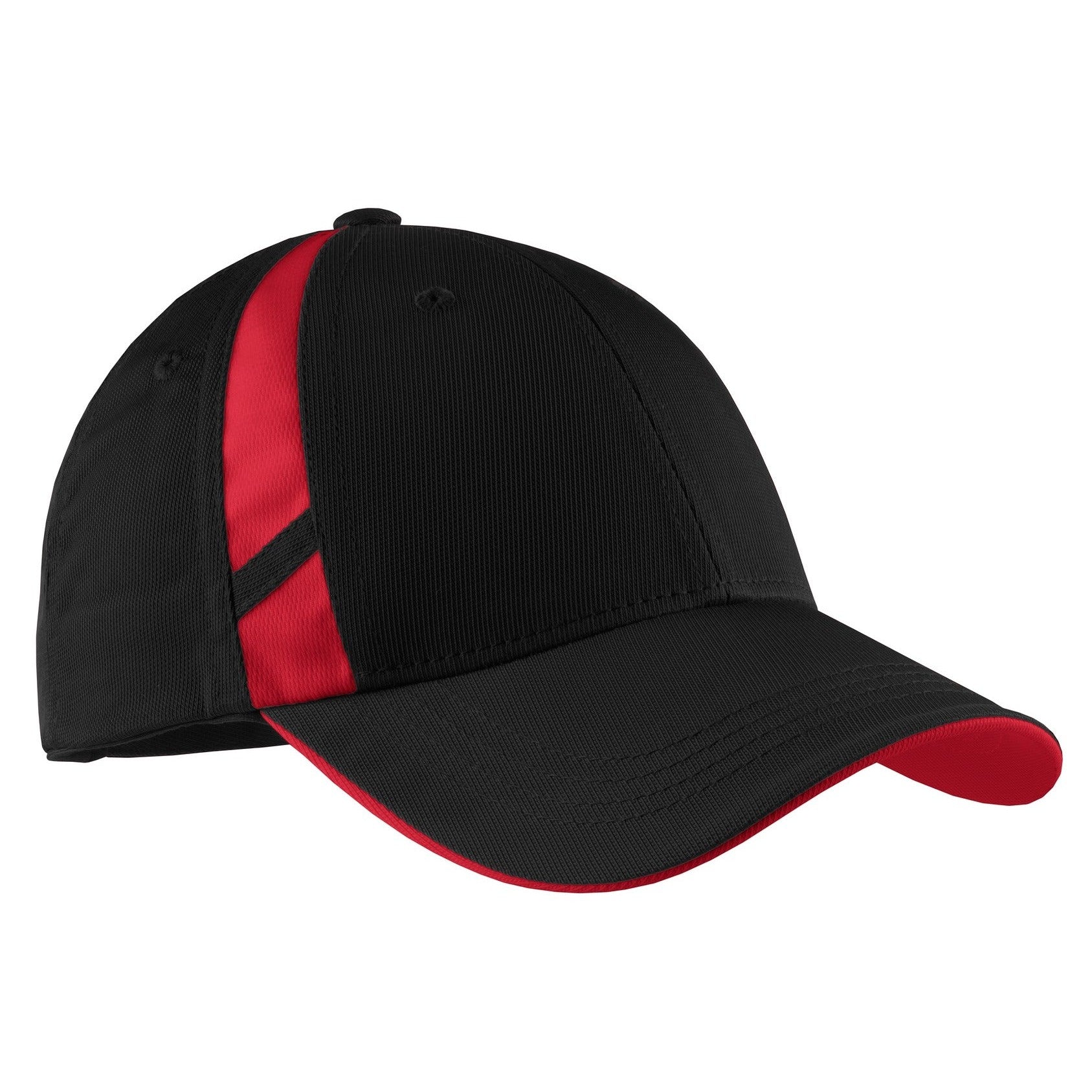 Sport-Tek-Sport-Tek® Dry Zone® Mesh Inset Cap. STC12-MedTech-2