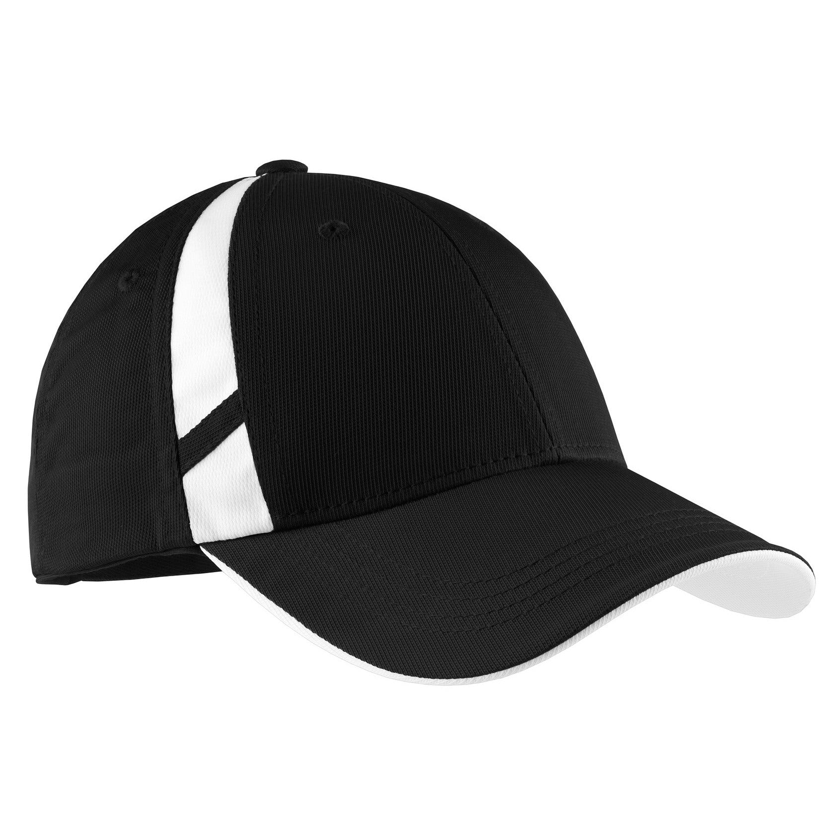 Sport-Tek-Sport-Tek® Dry Zone® Mesh Inset Cap. STC12-MedTech-3