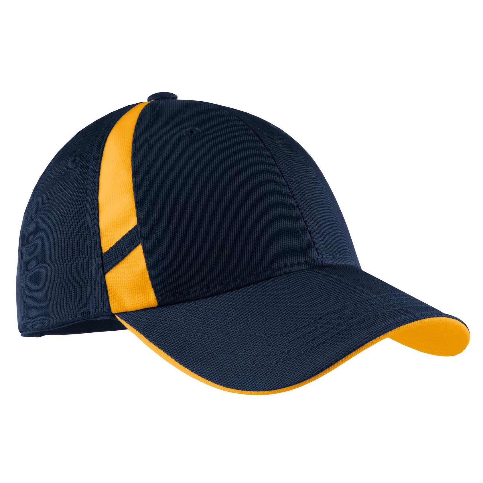 Sport-Tek-Sport-Tek® Dry Zone® Mesh Inset Cap. STC12-MedTech-4