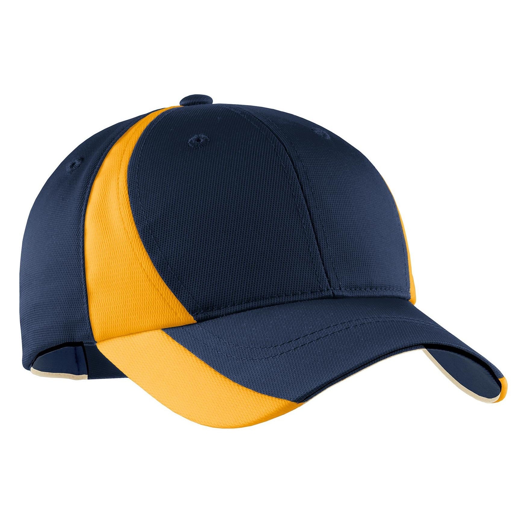 Sport-Tek-Sport-Tek® Dry Zone® Nylon Colorblock Cap. STC11-MedTech-3