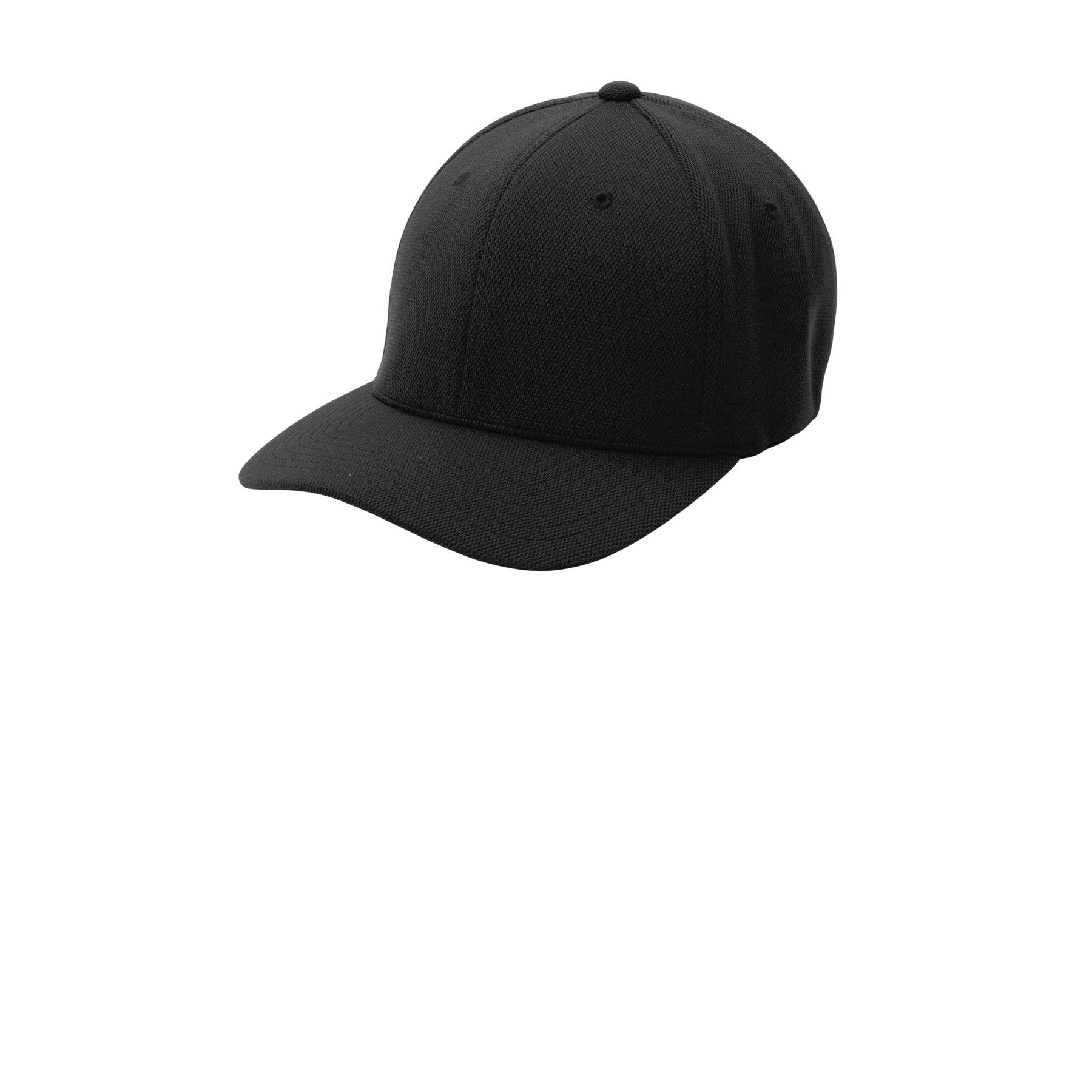 Sport-Tek-Sport-Tek® Flexfit® Cool & Dry Poly Block Mesh Cap. STC22-MedTech-1