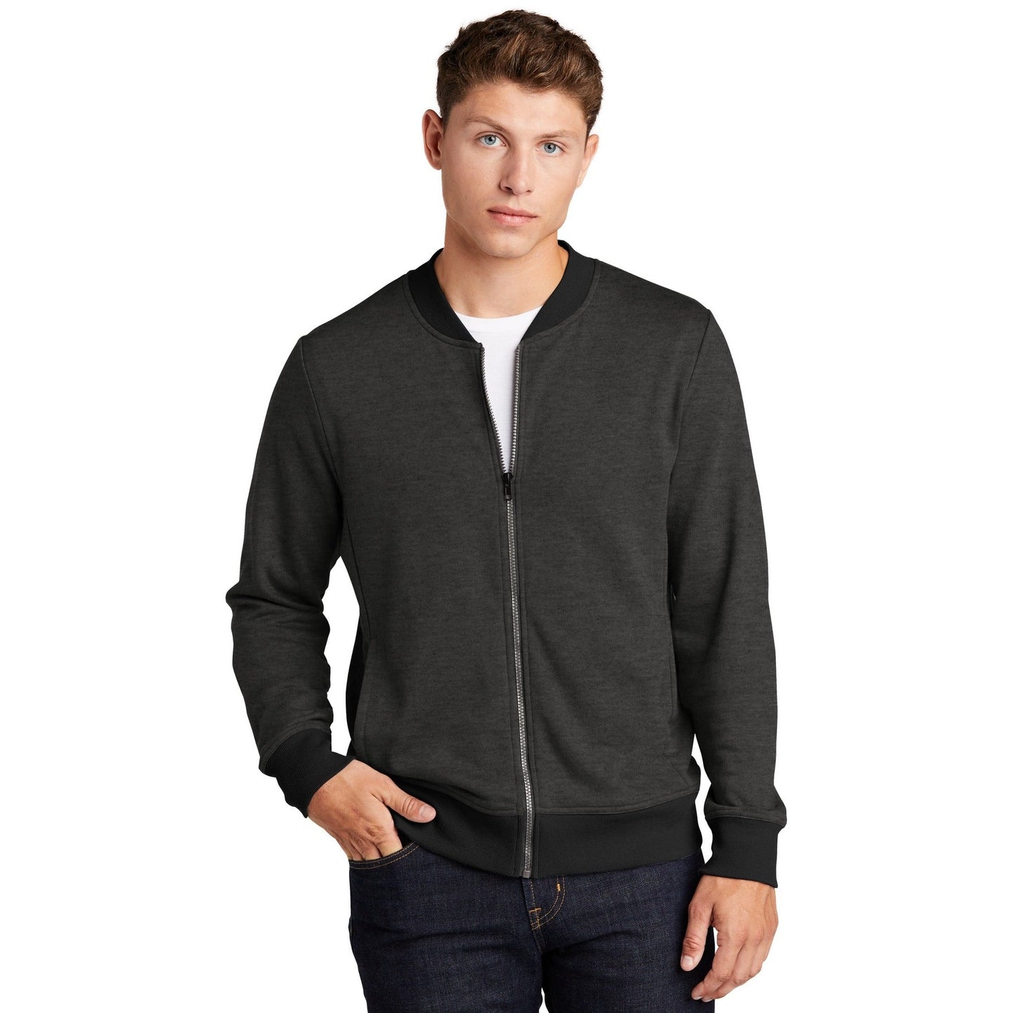 Sport-Tek-Sport-Tek ® Lightweight French Terry Bomber. ST274-MedTech-3