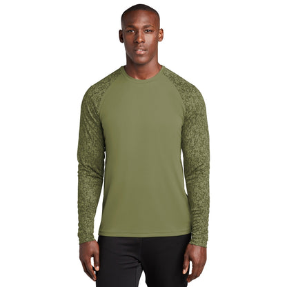 Sport-Tek-Sport-Tek ® Long Sleeve Digi Camo Tee. ST460LS-MedTech-3