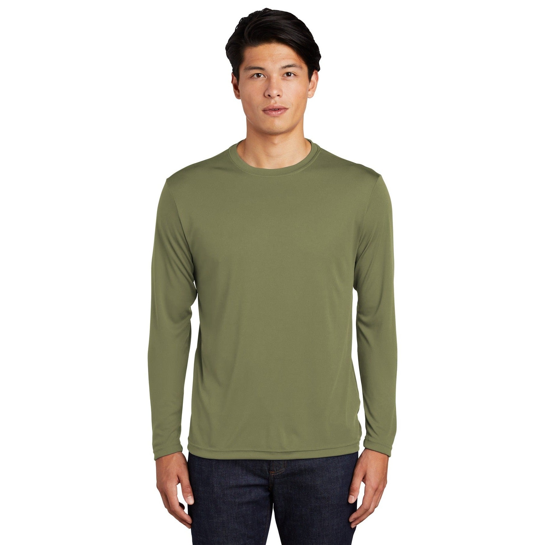 Sport-Tek-Sport-Tek® Long Sleeve PosiCharge® Competitor™ Tee. ST350LS-MedTech-18