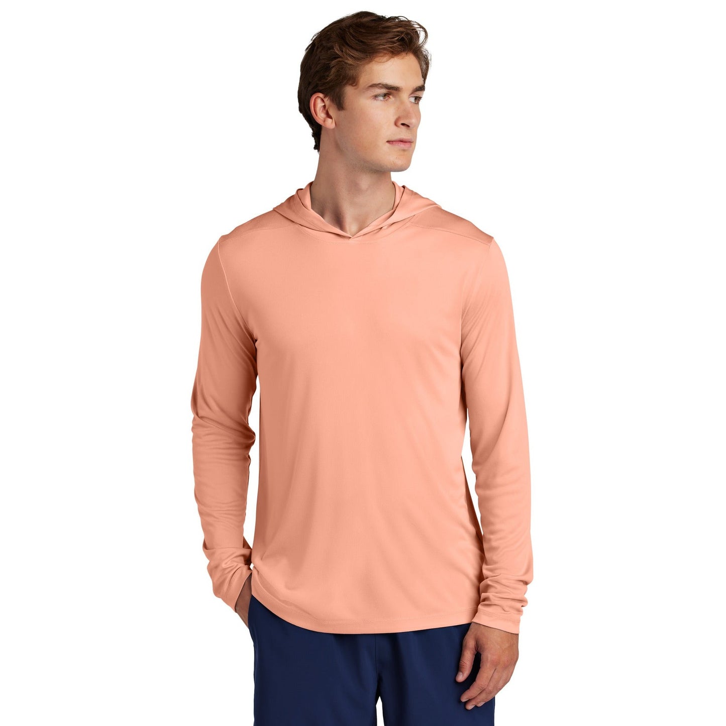 Sport-Tek-Sport-Tek® Posi-UV® Pro Long Sleeve Hoodie ST420LSH-MedTech-6