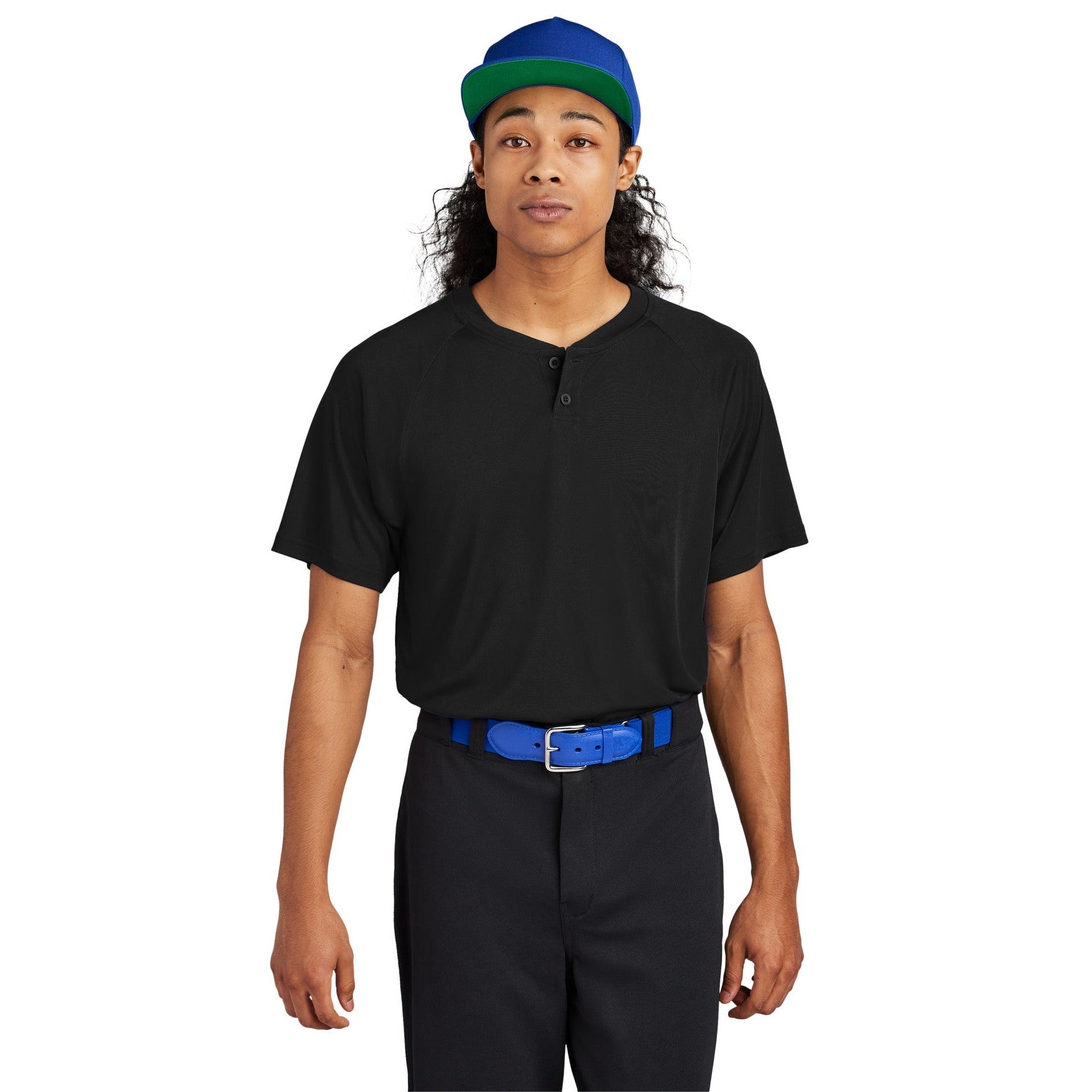 Sport-Tek-Sport-Tek® PosiCharge® Competitor™ 2-Button Henley ST359-MedTech-1