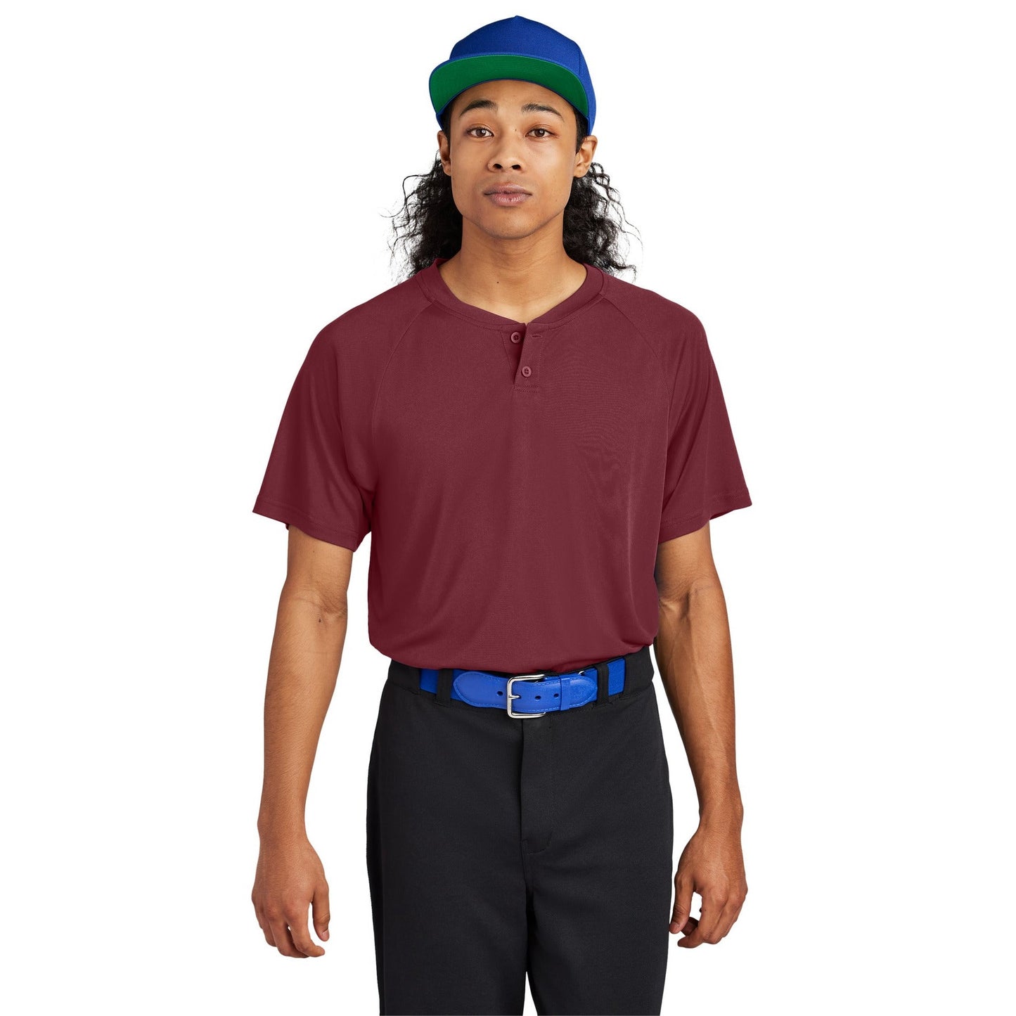 Sport-Tek-Sport-Tek® PosiCharge® Competitor™ 2-Button Henley ST359-MedTech-8
