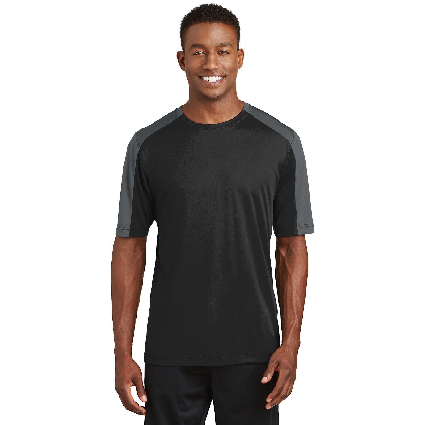 Sport-Tek-Sport-Tek® PosiCharge® Competitor™ Sleeve-Blocked Tee. ST354-MedTech-1