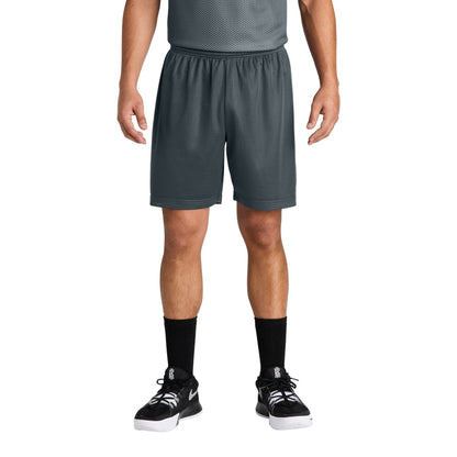 Sport-Tek-Sport-Tek® PosiCharge® Mesh 7" Short ST5100-MedTech-7