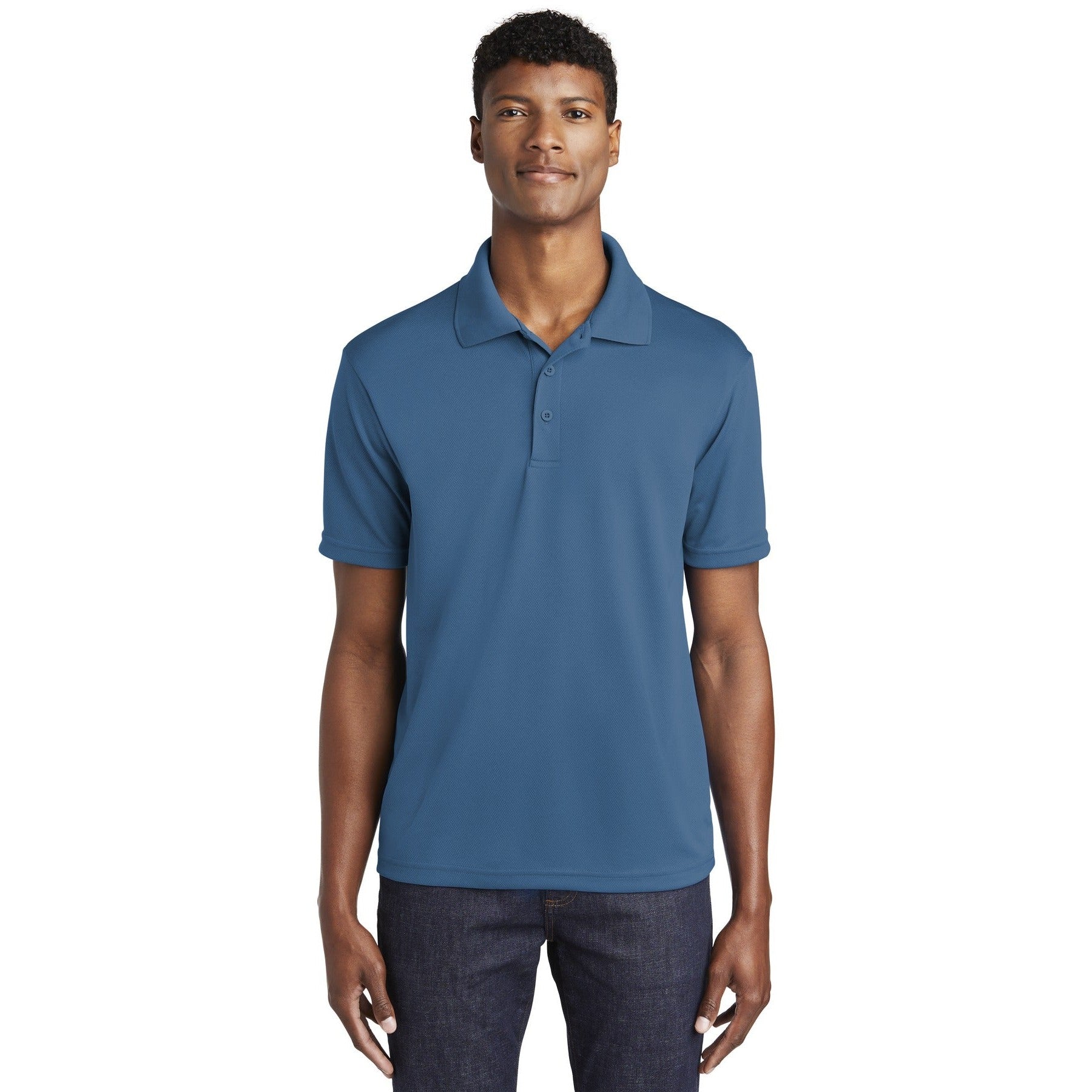Sport-Tek-Sport-Tek® PosiCharge® RacerMesh® Polo. ST640-MedTech-4