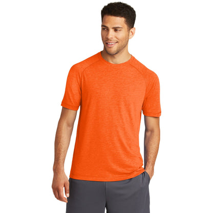Sport-Tek-Sport-Tek ® PosiCharge ® Tri-Blend Wicking Raglan Tee. ST400-MedTech-5