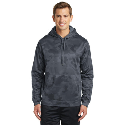 Sport-Tek-Sport-Tek® Sport-Wick® CamoHex Fleece Hooded Pullover. ST240-MedTech-1