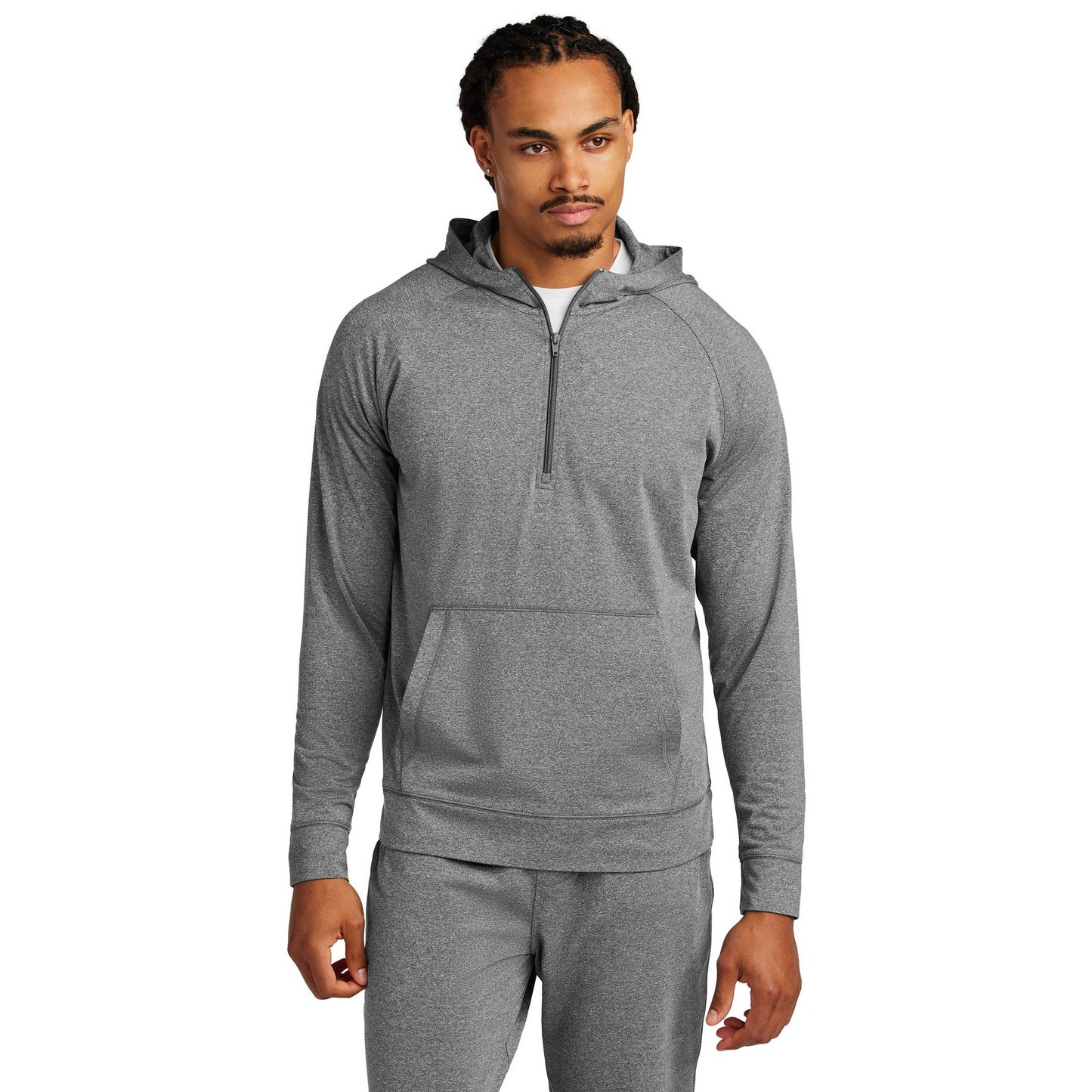 Sport-Tek-Sport-Tek® Sport-Wick® Stretch 1/2-Zip Hoodie ST856-MedTech-3