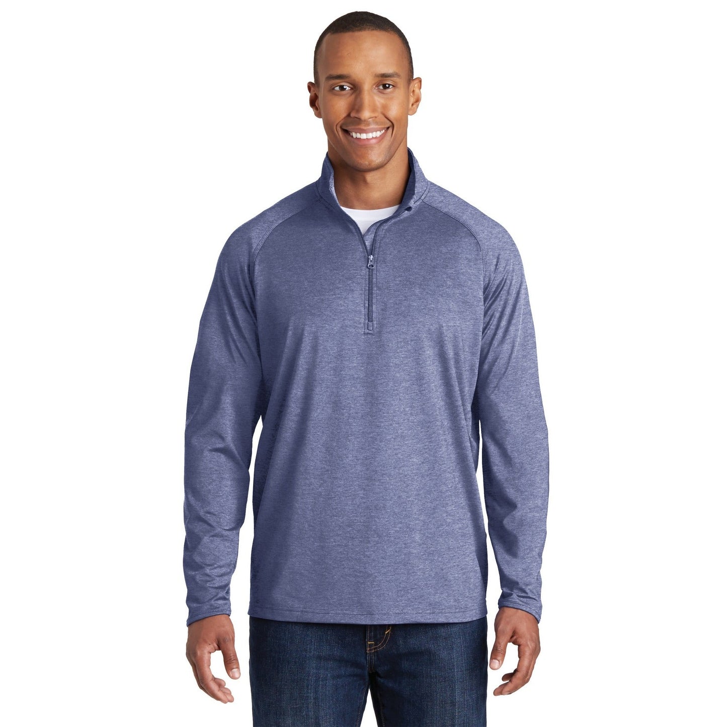 Sport-Tek-Sport-Tek® Tall Sport-Wick® Stretch 1/4-Zip Pullover. TST850-MedTech-5