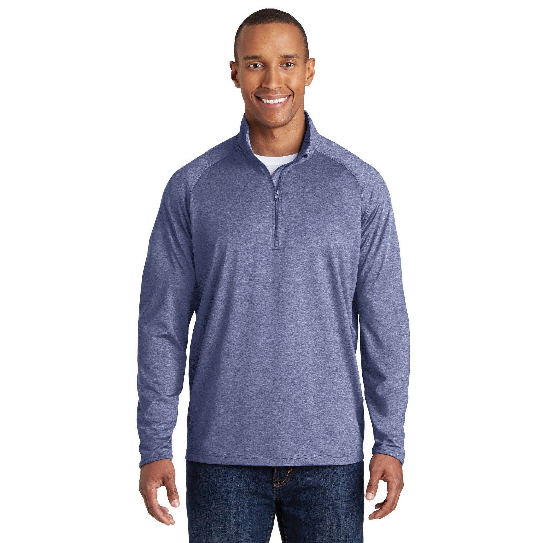 Sport-Tek-Sport-Tek® Tall Sport-Wick® Stretch 1/4-Zip Pullover. TST850-MedTech-5