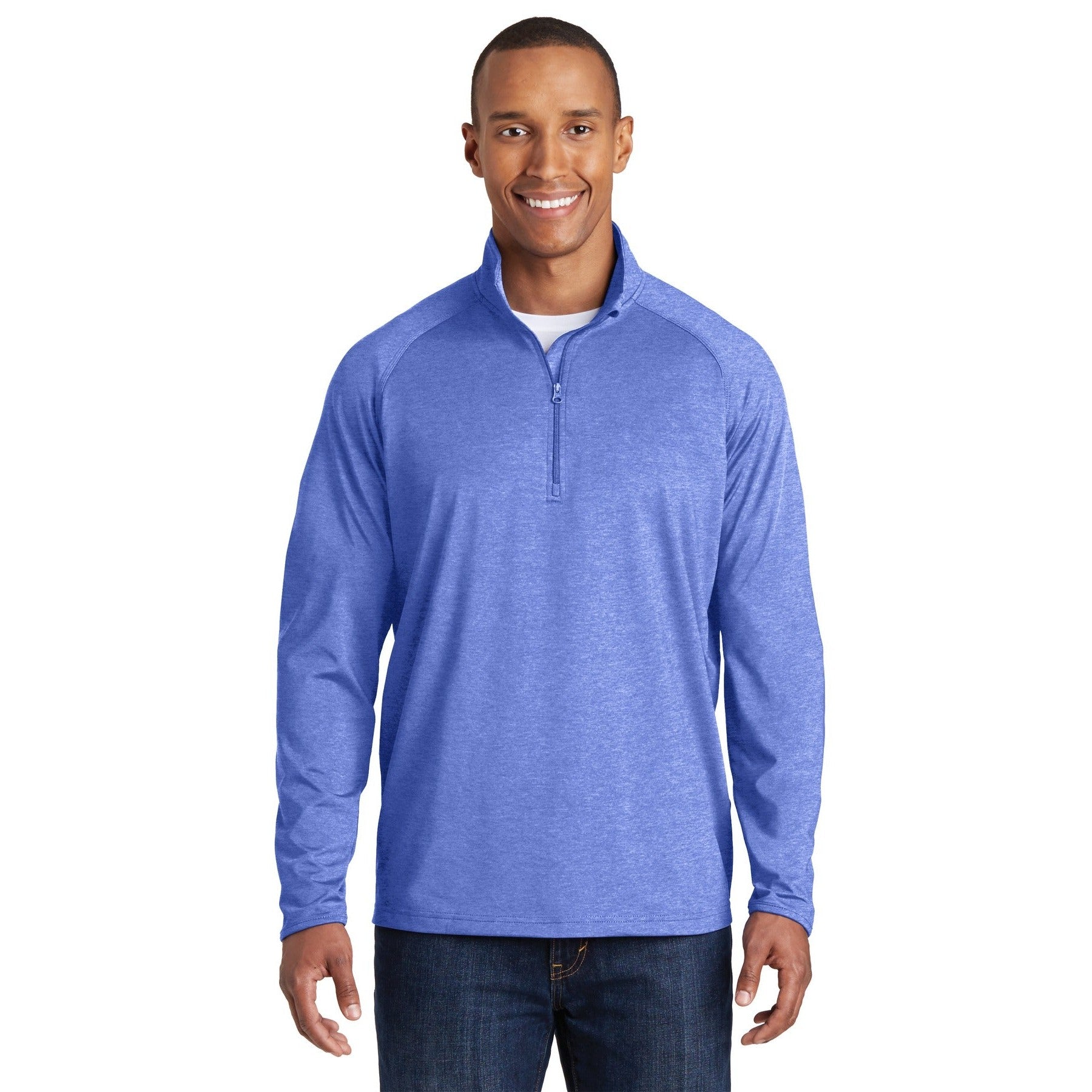 Sport-Tek-Sport-Tek® Tall Sport-Wick® Stretch 1/4-Zip Pullover. TST850-MedTech-8