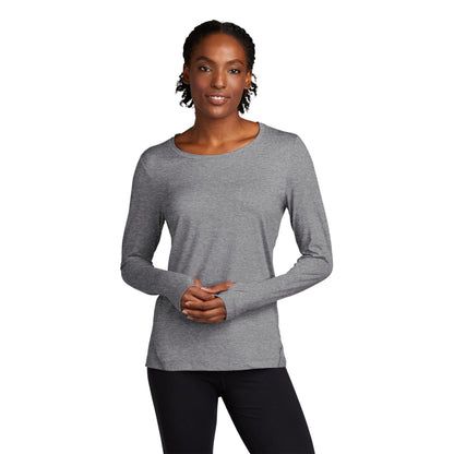 Sport-Tek-Sport-Tek ® Women's Exchange 1.5 Long Sleeve Crew. LST710-MedTech-3