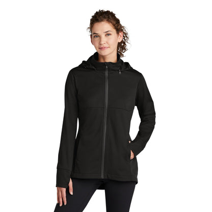 Sport-Tek-Sport-Tek® Women's Hooded Soft Shell Jacket LST980-MedTech-1