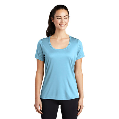 Sport-Tek-Sport-Tek ® Women's Posi-UV® Pro Scoop Neck Tee. LST420-MedTech-4