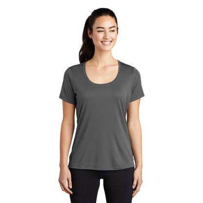Sport-Tek-Sport-Tek ® Women's Posi-UV® Pro Scoop Neck Tee. LST420-MedTech-3