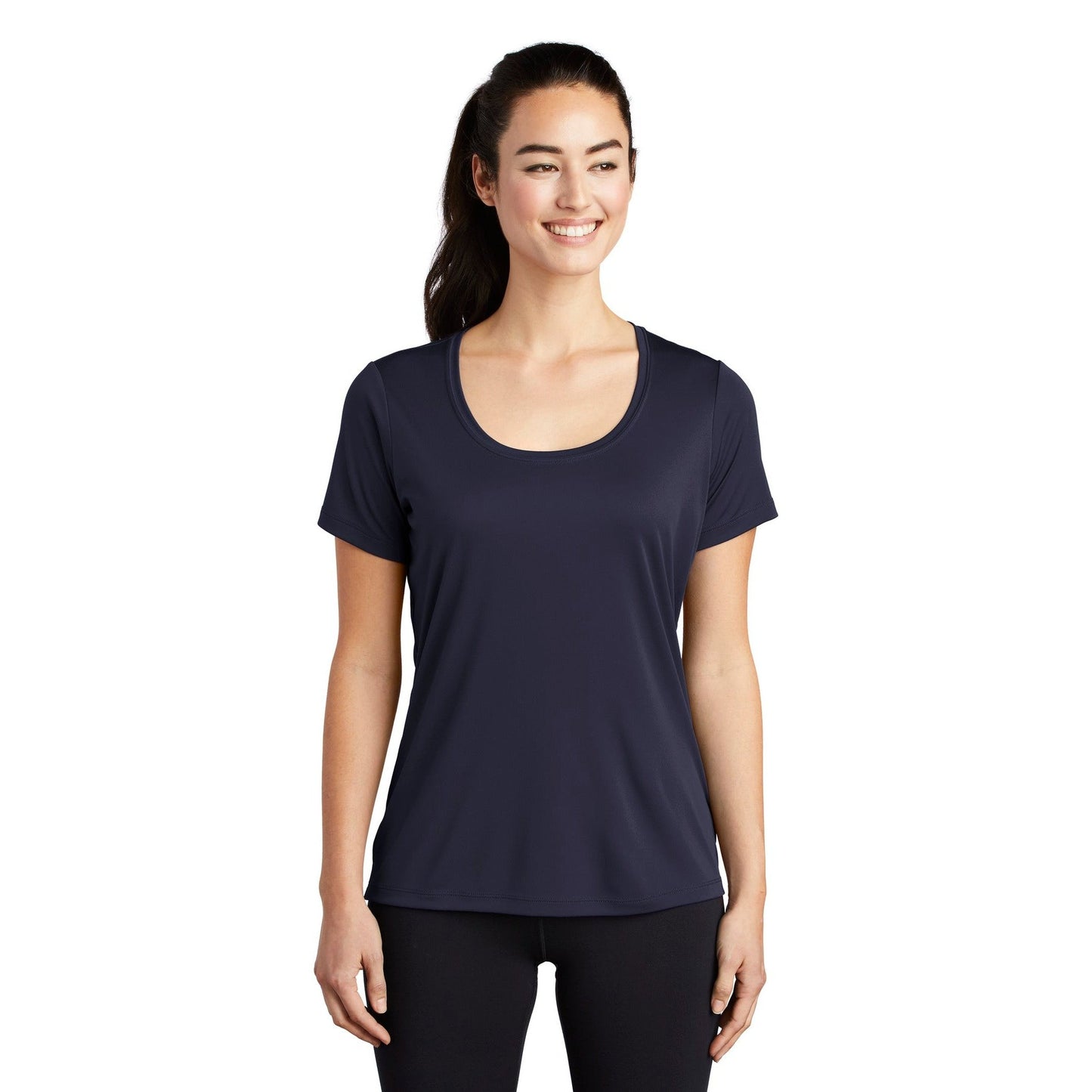 Sport-Tek-Sport-Tek ® Women's Posi-UV® Pro Scoop Neck Tee. LST420-MedTech-7