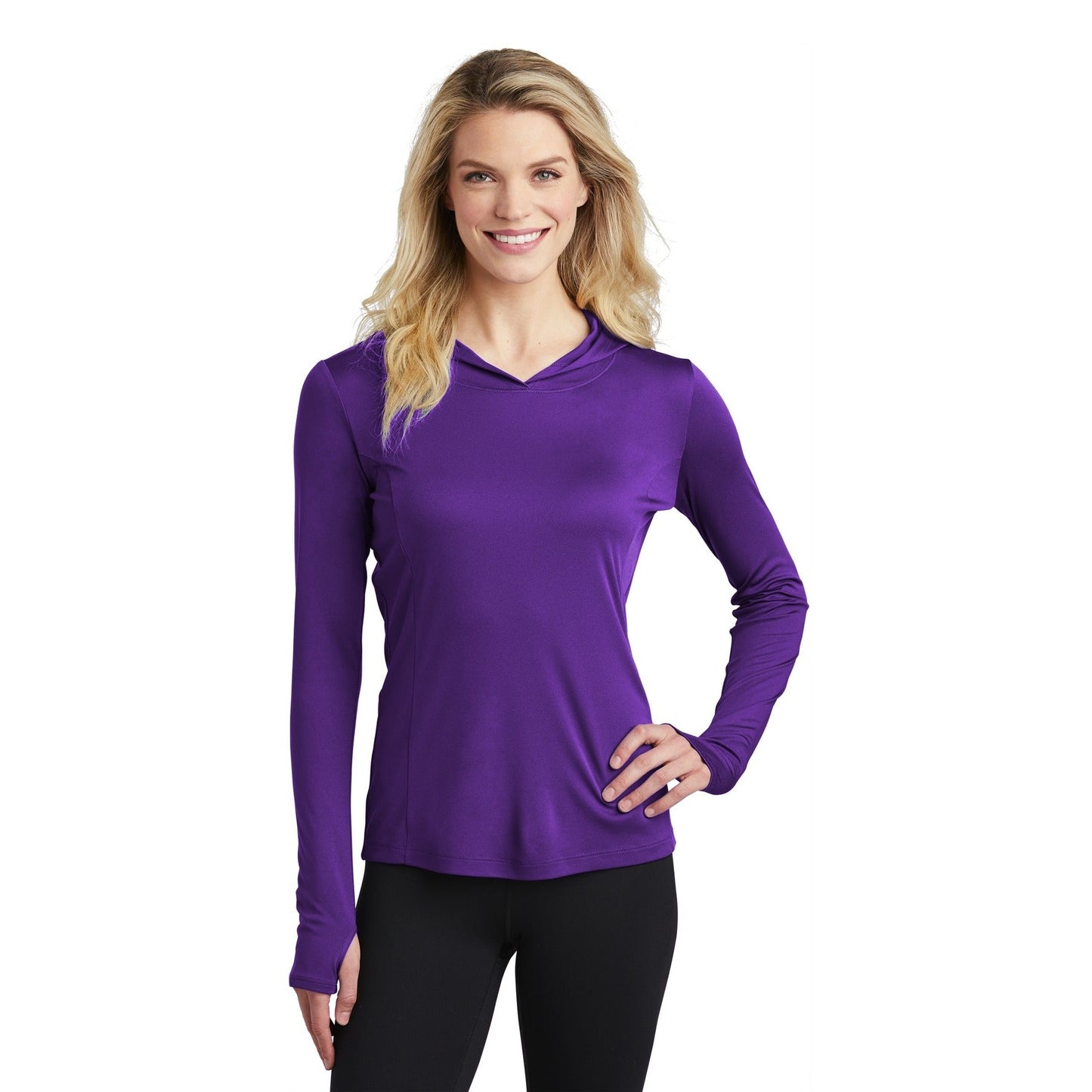 Sport-Tek-Sport-Tek ® Women's PosiCharge ® Competitor ™ Hooded Pullover. LST358-MedTech-3
