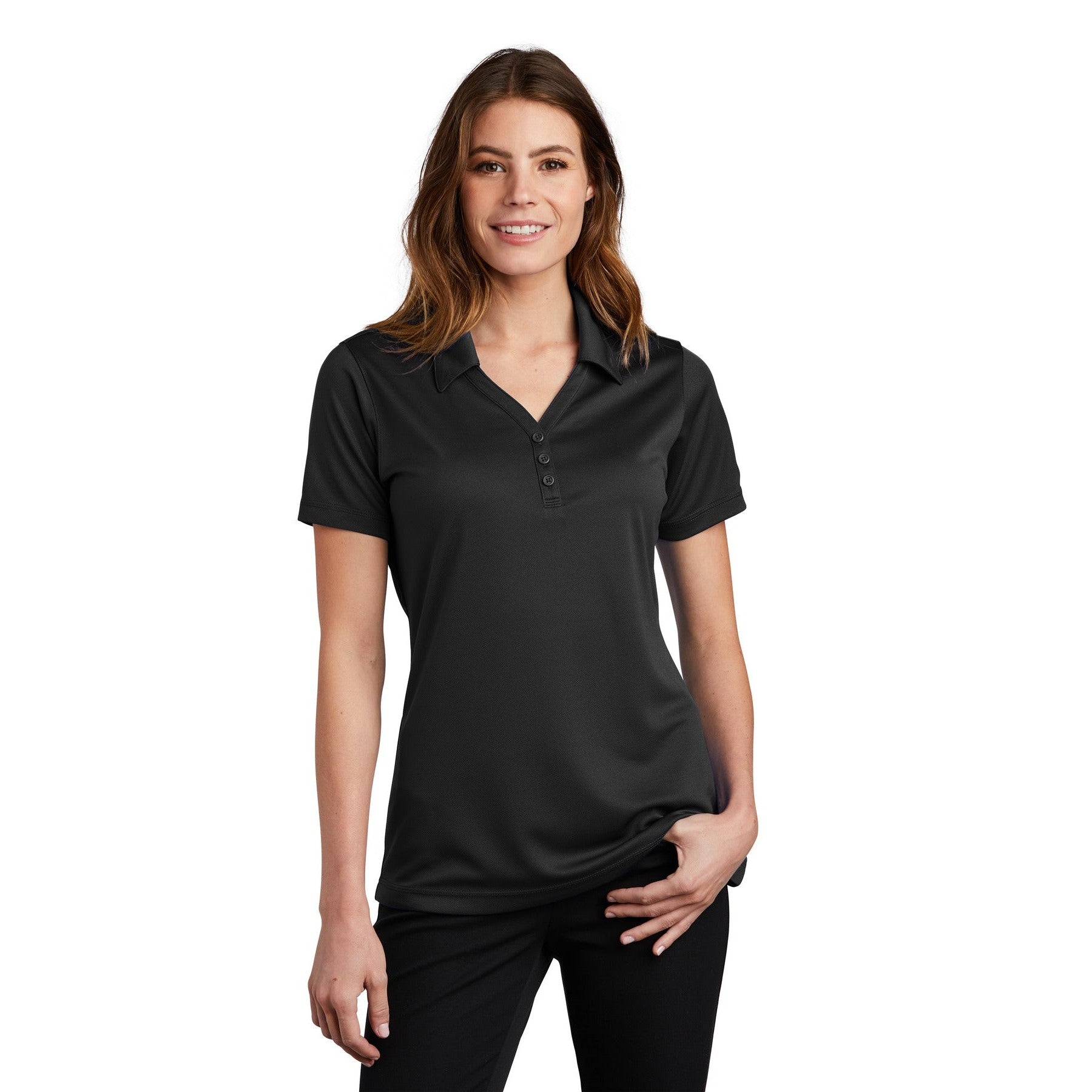 Sport-Tek-Sport-Tek® Women's PosiCharge® Micro-Mesh Polo. LST680-MedTech-1