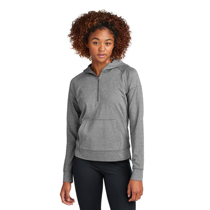 Sport-Tek-Sport-Tek® Women's Sport-Wick® Stretch 1/2-Zip Hoodie LST856-MedTech-3