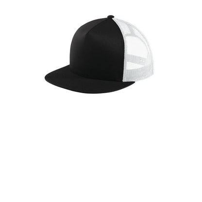 Sport-Tek-Sport-Tek® YP Classics ® 5-Panel Classic Trucker Mesh Back Cap. STC38-MedTech-2