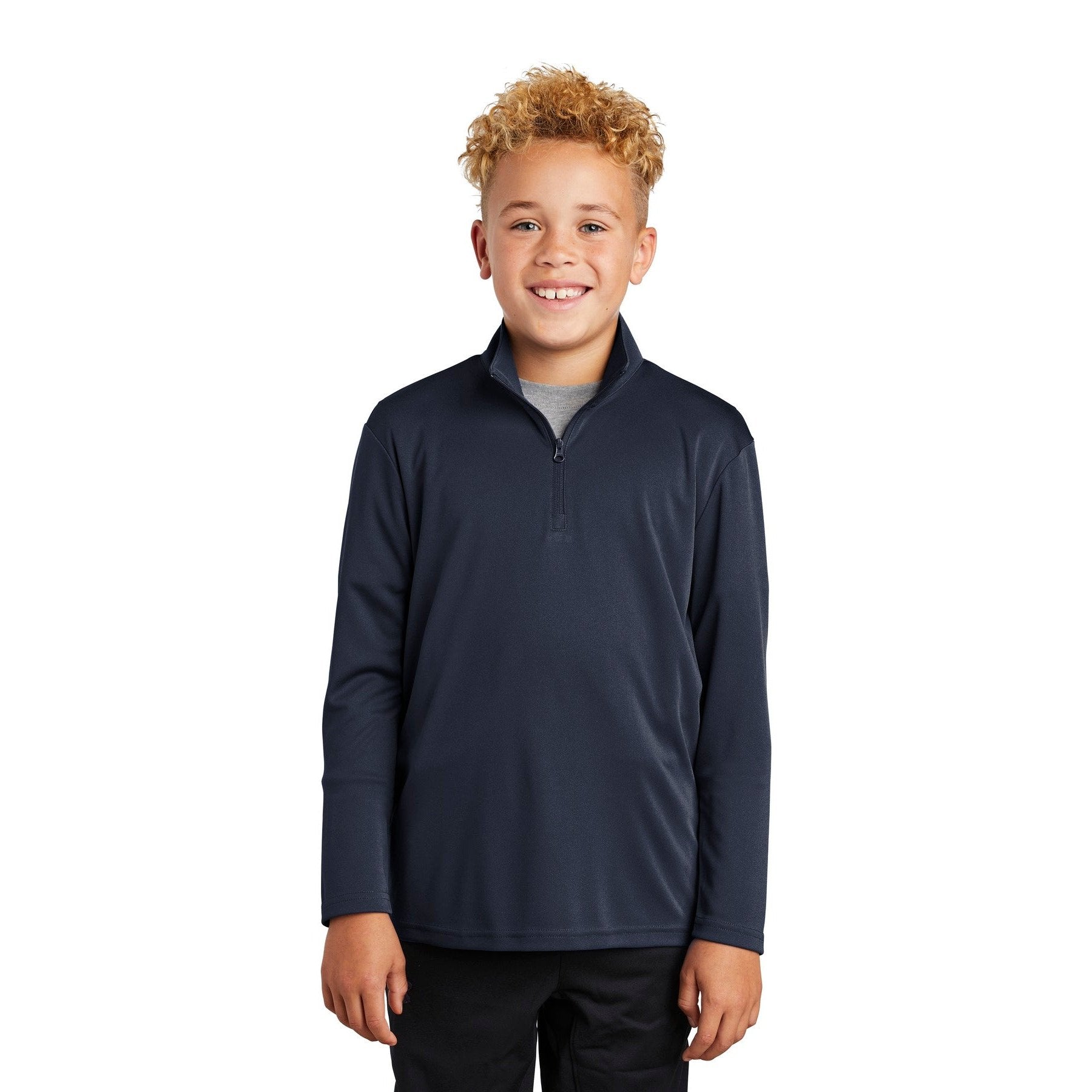 Sport-Tek-Sport-Tek ® Youth PosiCharge ® Competitor ™ 1/4-Zip Pullover. YST357-MedTech-5