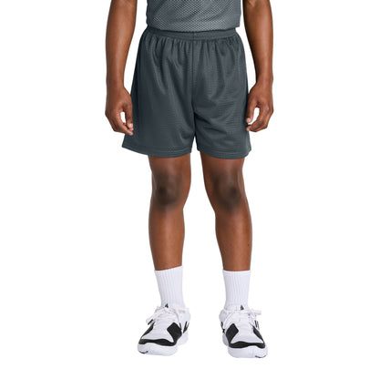 Sport-Tek-Sport-Tek® Youth PosiCharge® Mesh 5" Short YST5100-MedTech-7