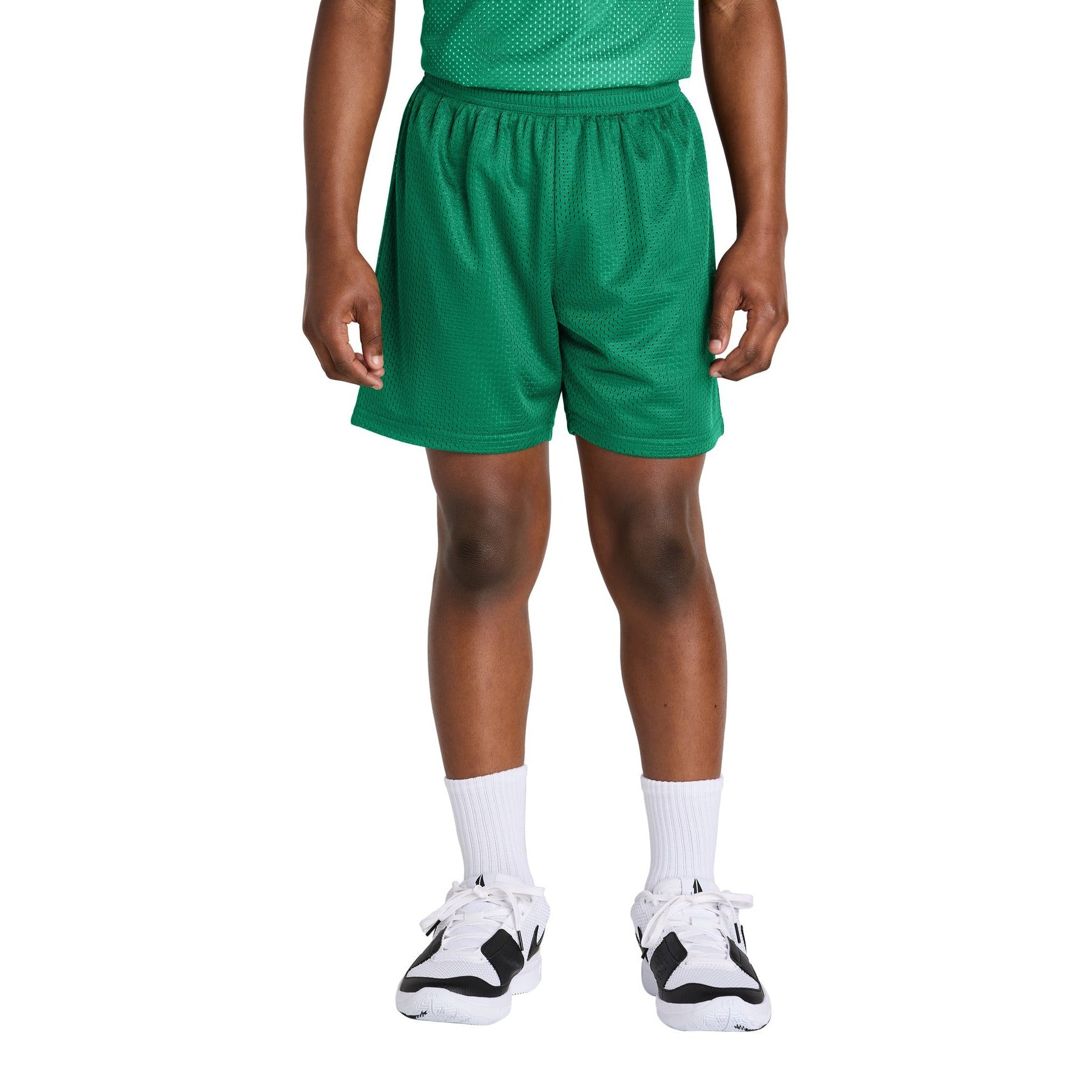 Sport-Tek-Sport-Tek® Youth PosiCharge® Mesh 5" Short YST5100-MedTech-8