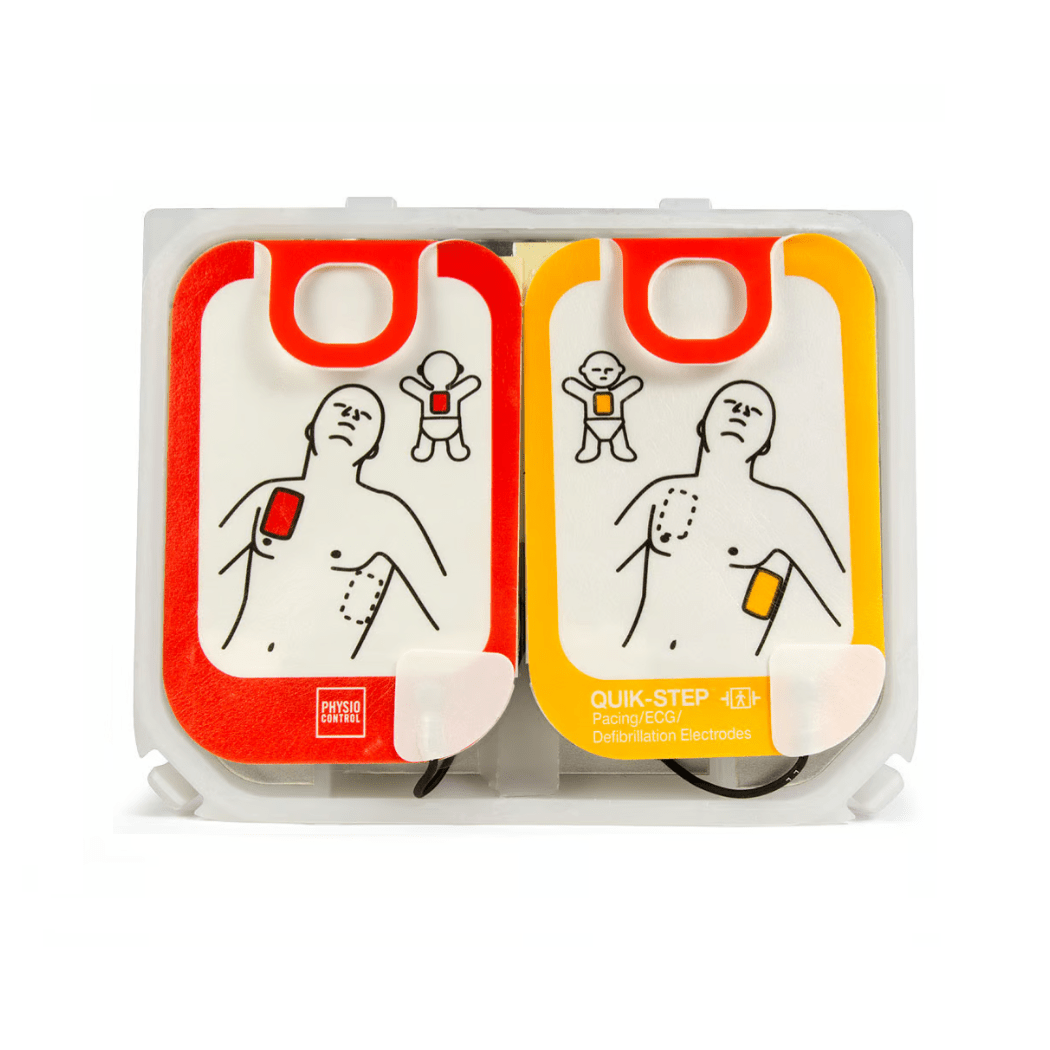 Stryker / Physio-Control-Stryker LIFEPAK® CR2 AED Adult / Child Pacing / ECG / Defibrillation / QUIK-STEP 4-Year Electrode Pad-MedTech-2