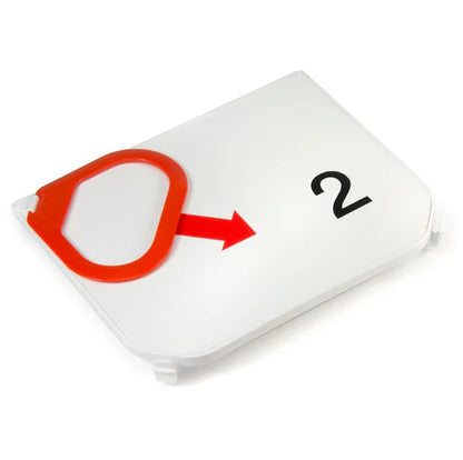 Stryker / Physio-Control-Styker LIFEPAK® CR2 AED Training System Replacement Electrode Tray-MedTech-2