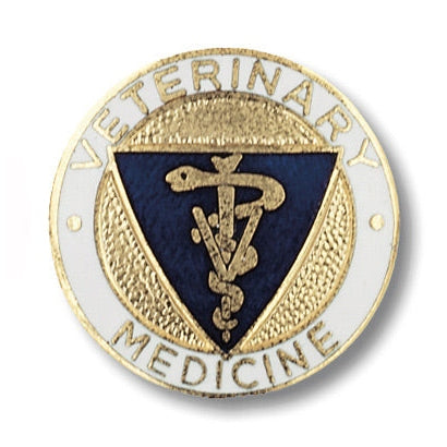  Prestige Medical-Vet Techncn Cloisonne Emblem Pin-Cb-MedTech-1