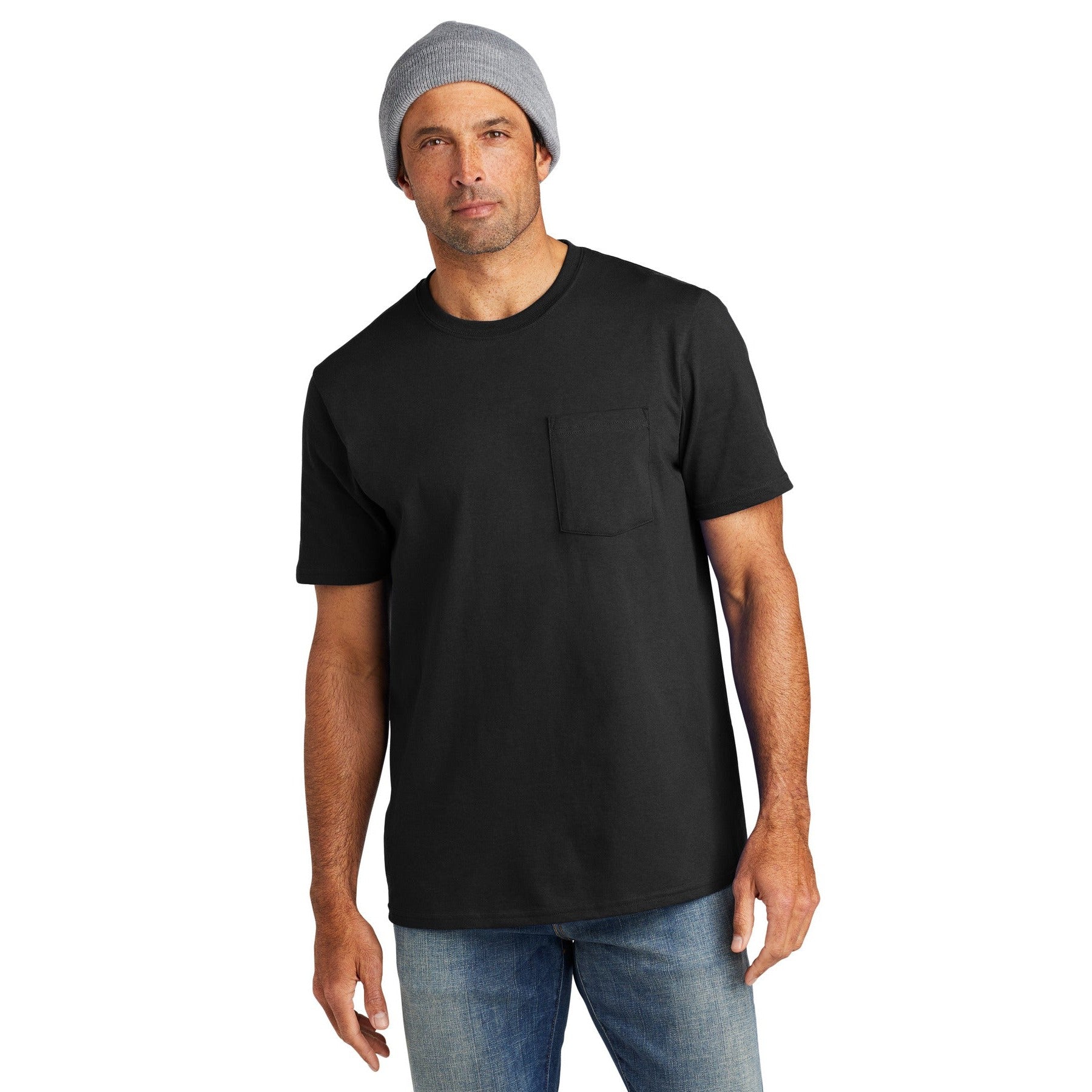 Volunteer Knitwear-Volunteer Knitwear™ All-American Pocket Tee VL100P-MedTech-2