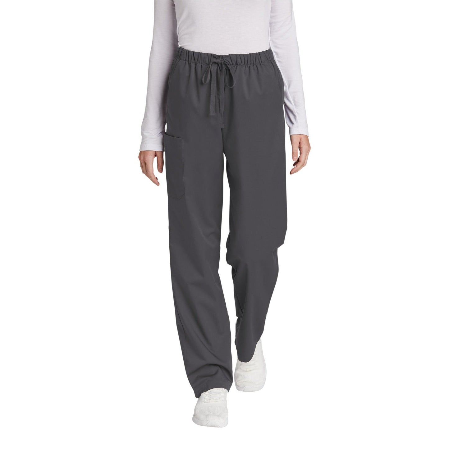 Wink-Wink® Women's Petite WorkFlex Cargo Pant WW4550P-MedTech-4