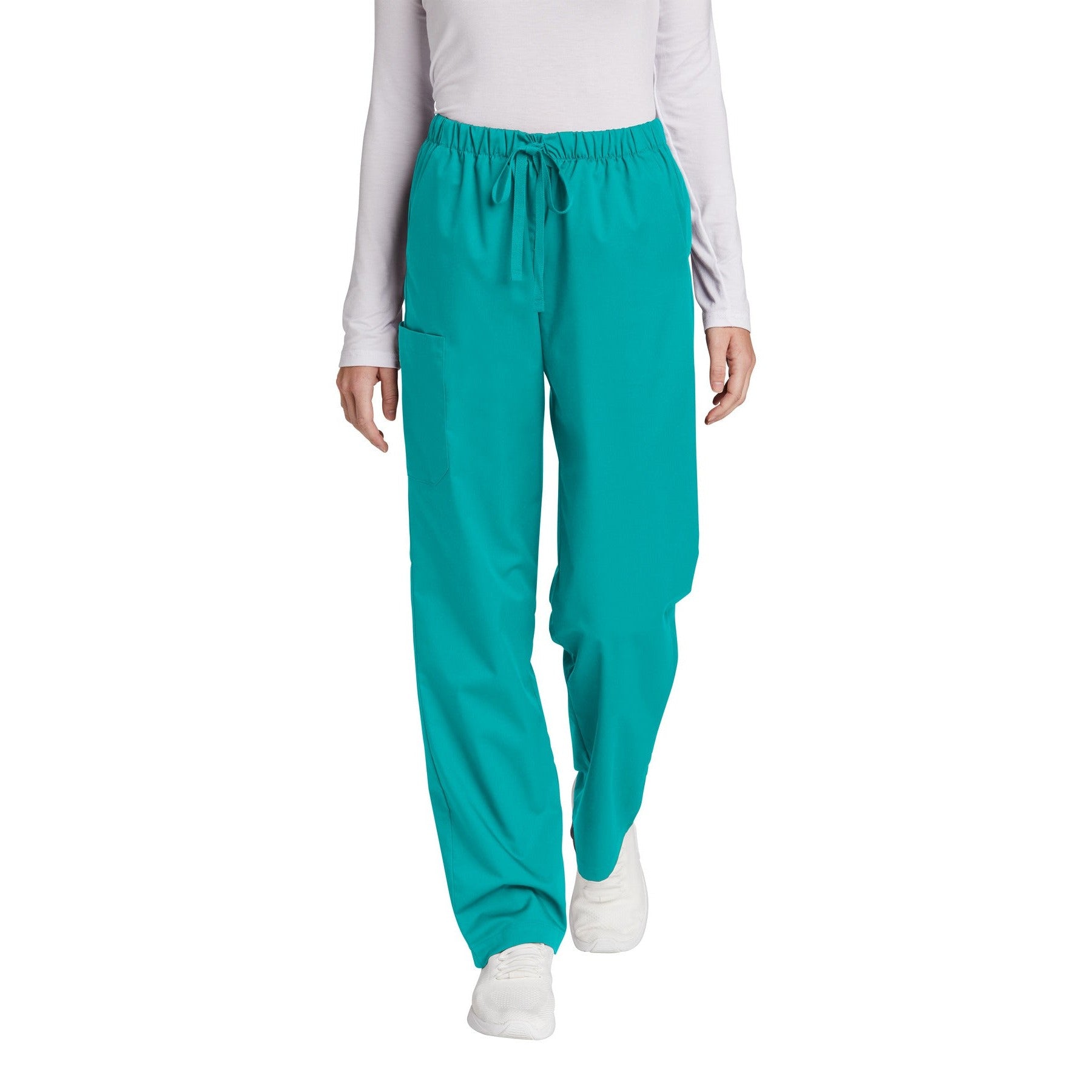 Wink-Wink® Women's Petite WorkFlex Cargo Pant WW4550P-MedTech-6