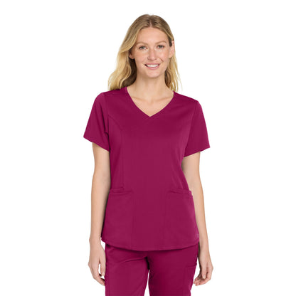 Wink-Wink® Women's Premiere Flex™ Mock Wrap Top WW4268-MedTech-8