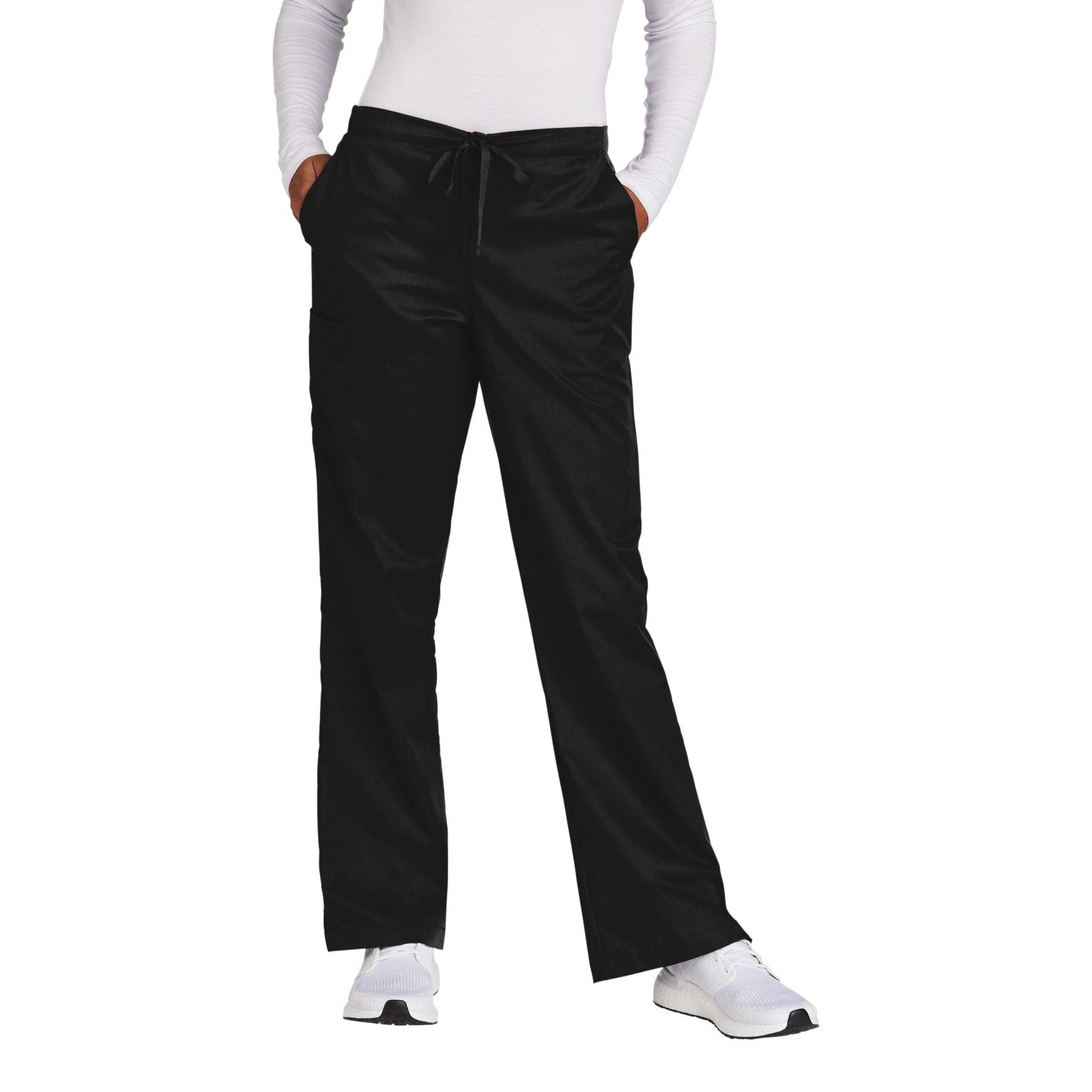 Wink-Wink® Women's Tall WorkFlex Flare Leg Cargo Pant WW4750T-MedTech-1