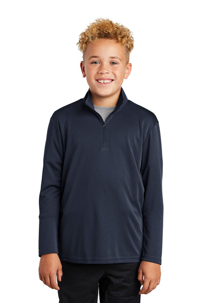 Sport-Tek- Sport-Tek ® Youth PosiCharge ® Competitor ™ 1/4-Zip Pullover. YST357-Medtech- 5