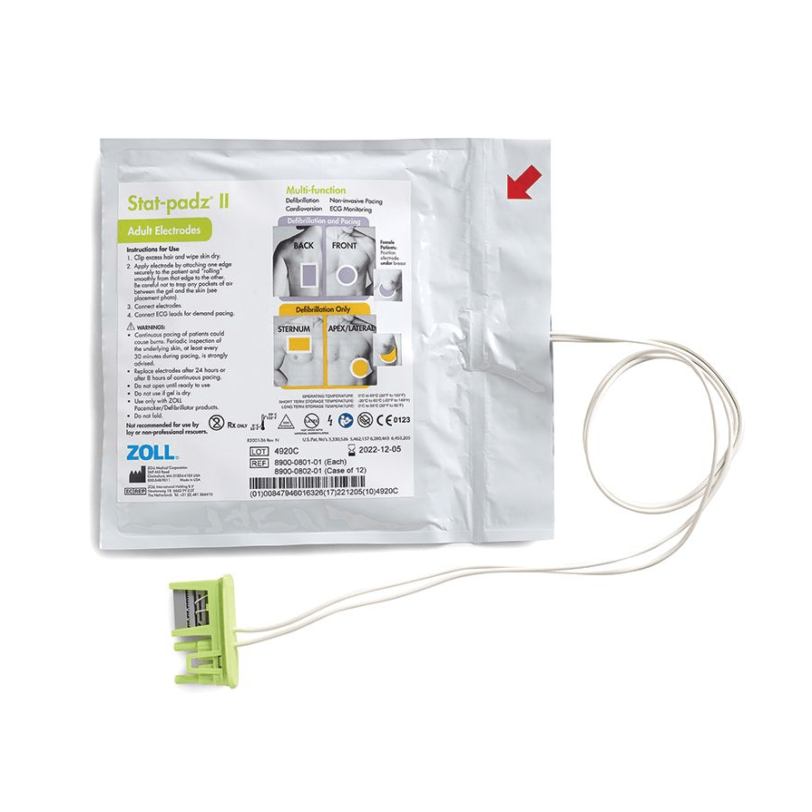 ZOLL-ZOLL® Stat-Padz® II Multi-Function Electrodes, Adult-MedTech-1